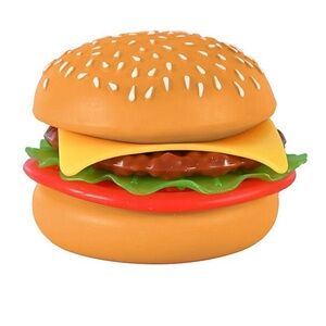 Sunny Days Squeeze Stretchy Cheeseburger Squishy Toy NEW Kid and TikTok fav.